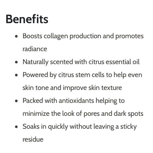 GLOW RX Citrus Stem Cell Vitamin C Serum NWT - Picture 2 of 5